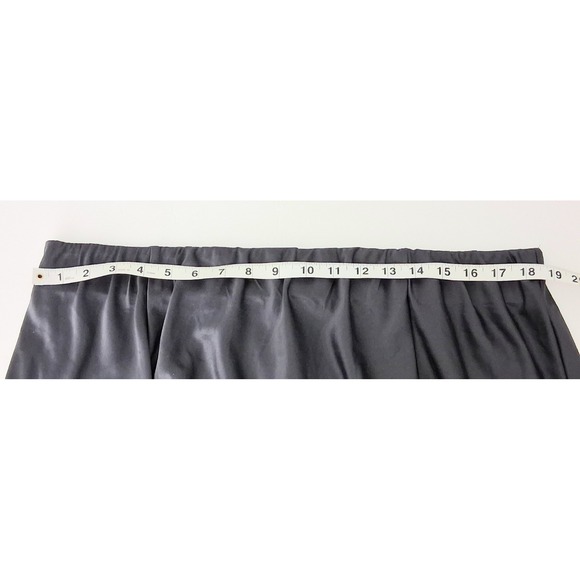 Torrid Maxi Skirt Women's Size 2X Stretch Satin Bias Skirt Periscope Gray Pullon - Picture 9 of 10
